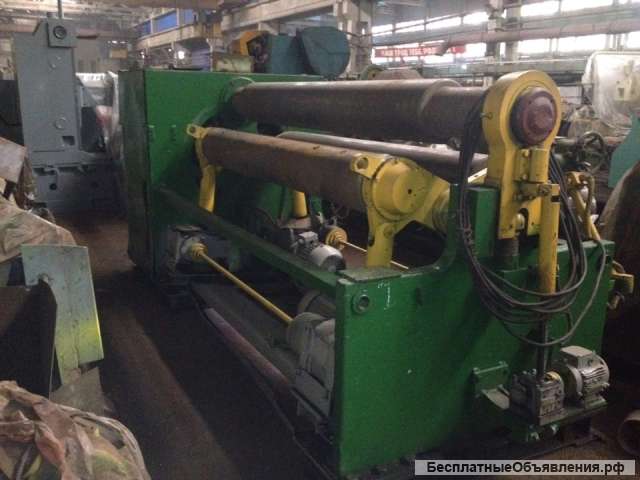 Машина листогибочная 3-х валковая ИБ2222В