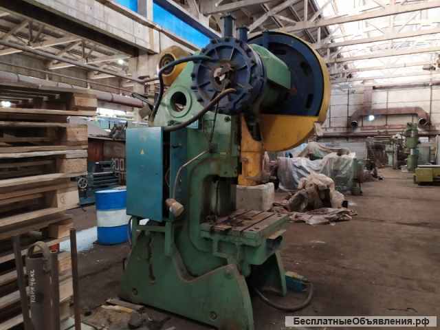 Пресс кривошипный К 235 (усилие 63т)