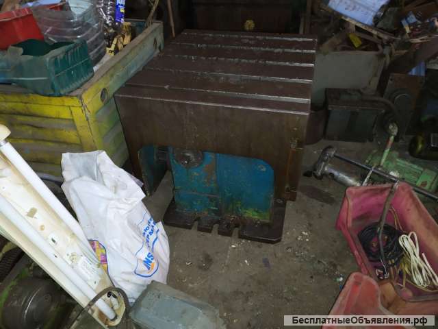 Стол - тумба поворотная с Т-образными пазами к станку 2М55