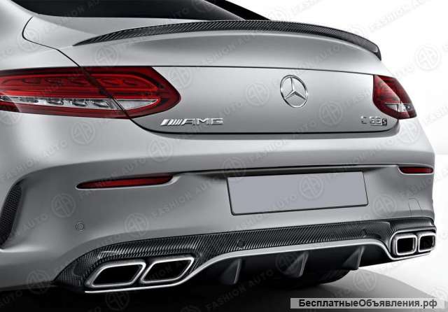 Спойлер AMG карбон Mercedes E Coupe C 238