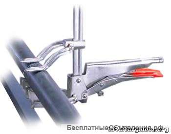 Струбцина с захватом для зажима труб GRZRO