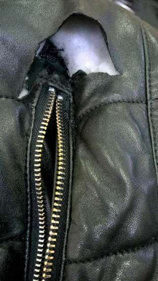 Ремонт кожаной куртки братиславская