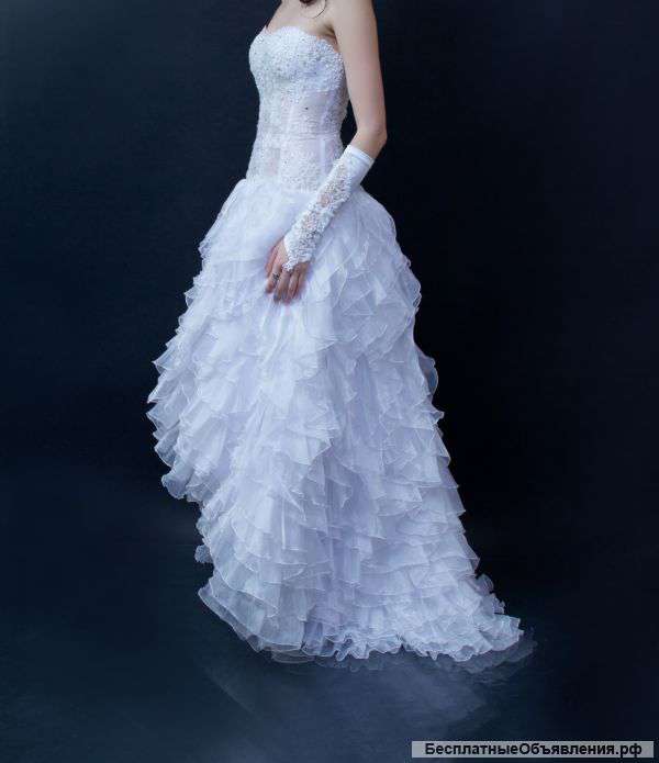 Необычное свадебное платье