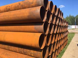 Трубу стальную б/у восстановленную 530