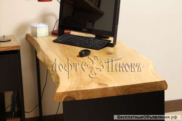 Мебель в стиле лофт из дуба и ясеня по индивидуальному заказу