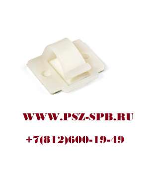 Площадки монтажные самоклеющиеся с клипсой для кабеля