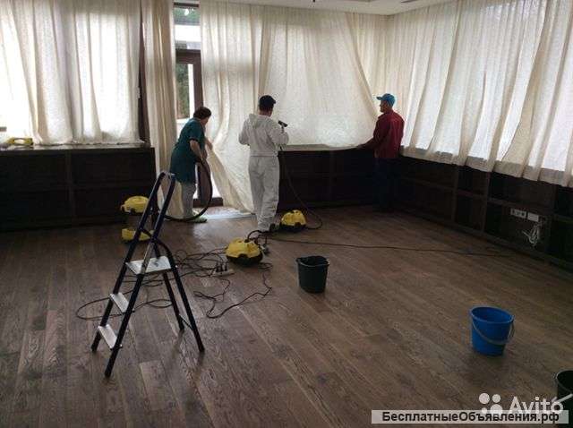 Уборка жилых и не жилых помещений