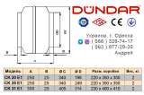 Канальные вентиляторы DUNDAR серии CK E