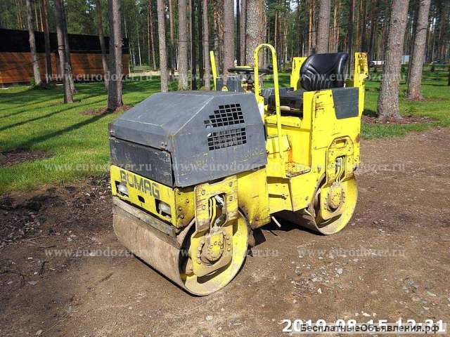 Асфальтовый каток BOMAG 80, 1,5 т, 1920 м/ч