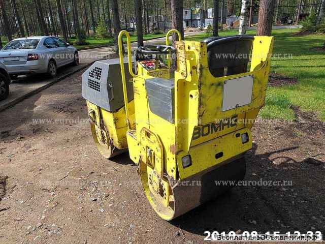 Асфальтовый каток BOMAG 80, 1,5 т, 1920 м/ч