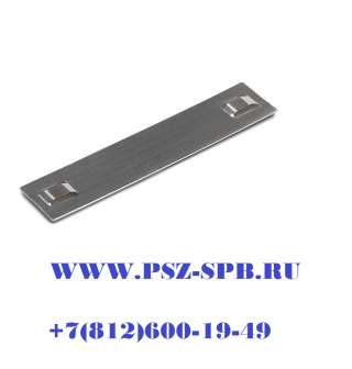 Бирки маркировочные из нержавеющей стали- МБC (304) 89х10