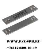 Бирки маркировочные из нержавеющей стали- МБC (304) 89х10