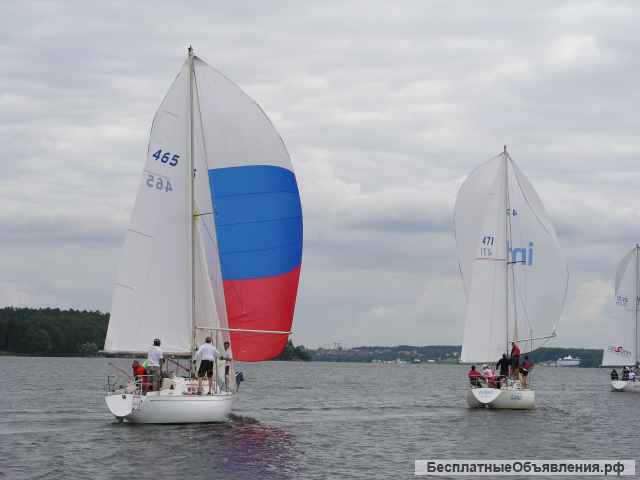 Отдых на воде, прогулки на парусной яхте в Подмосковье