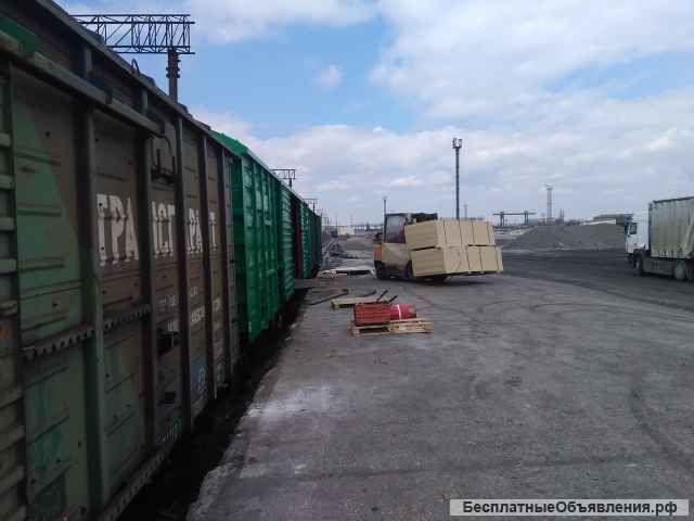 Грузовые работы на железнодорожных станциях Крыма