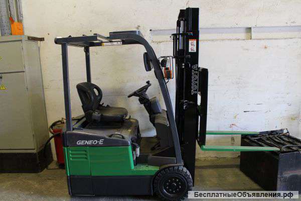 Погрузчик вилочный электрический TOYOTA 7FBE10 52014