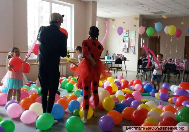 Новое шоу на детский праздник с воздушными шарами