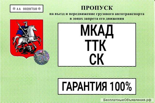 Оформление пропусков