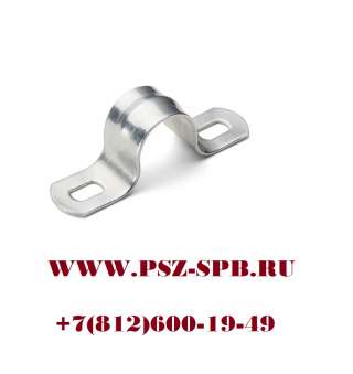 Cкоба металлическая двухлапковая-СМД