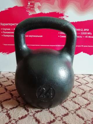 Гиря чугунная