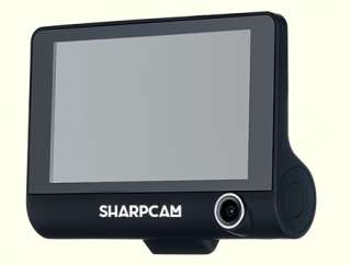 Видеорегистратор с GPS, антирадаром, с 3-мя камерами высокого качества