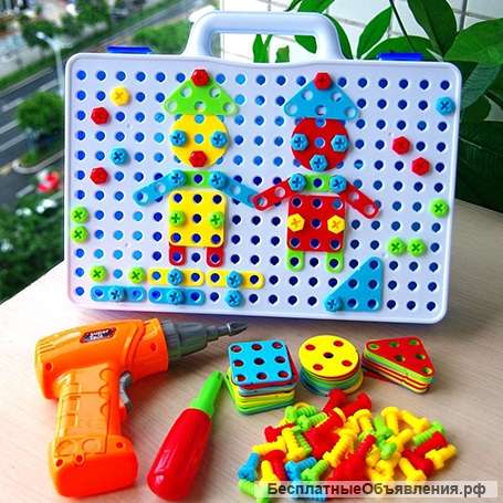 Детский развивающий конструктор Create and Play