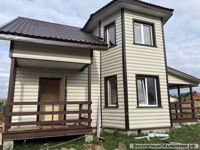 Дом в деревне Тишнево Боровского района с газом