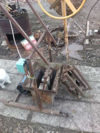 Станок для изготовления шлакоблока