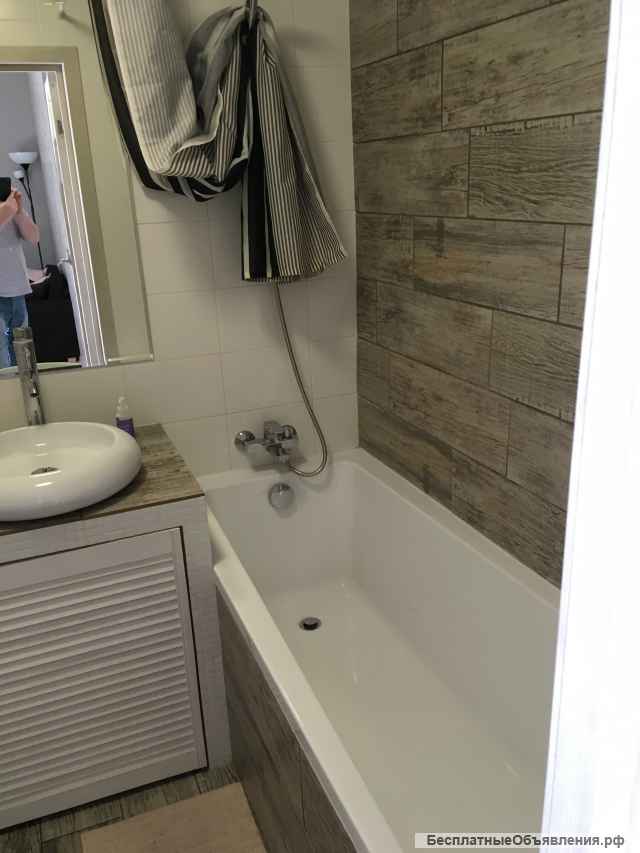 Сдам Евро двушку 41м2, Евро ремонт, пр. Просвещения 43, метро "Пр. Просвещения"-20мин/пешком