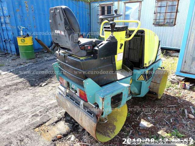 Асфальтовый каток AMMANN 20, 2012 г, 1,5 т, 876 м/ч