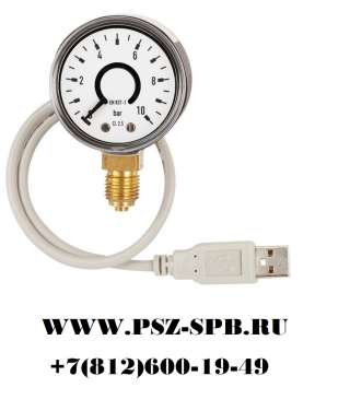 Манометр с трубкой бурдона