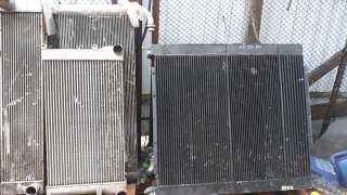 Радиатор охлаждения экскаваторов Хитачи Hitachi Jcb Komatsu б/у с разборки экскаваторов