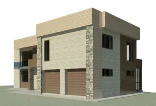 Строящийся дом