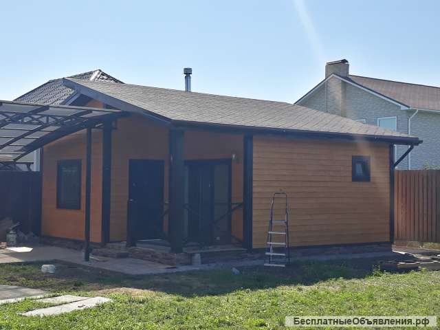 Каркасные дома и бани под ключ