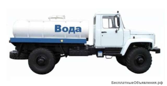 Доставка воды водовозом