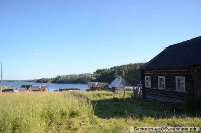 Дом в Карелии на берегу Онежского озера