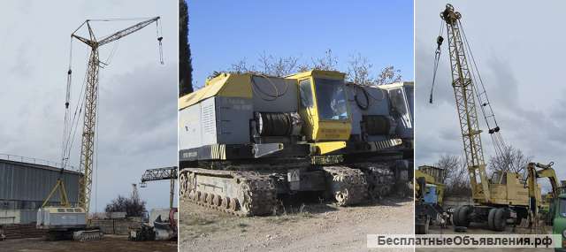 Монтажных кранов МКГ на гусеничном ходу гп 25 - 40 тон