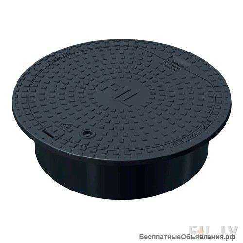 Люки чугунные, пластиковые, канализационные