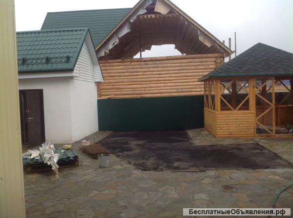 Строим дома, бани, кровельные работы