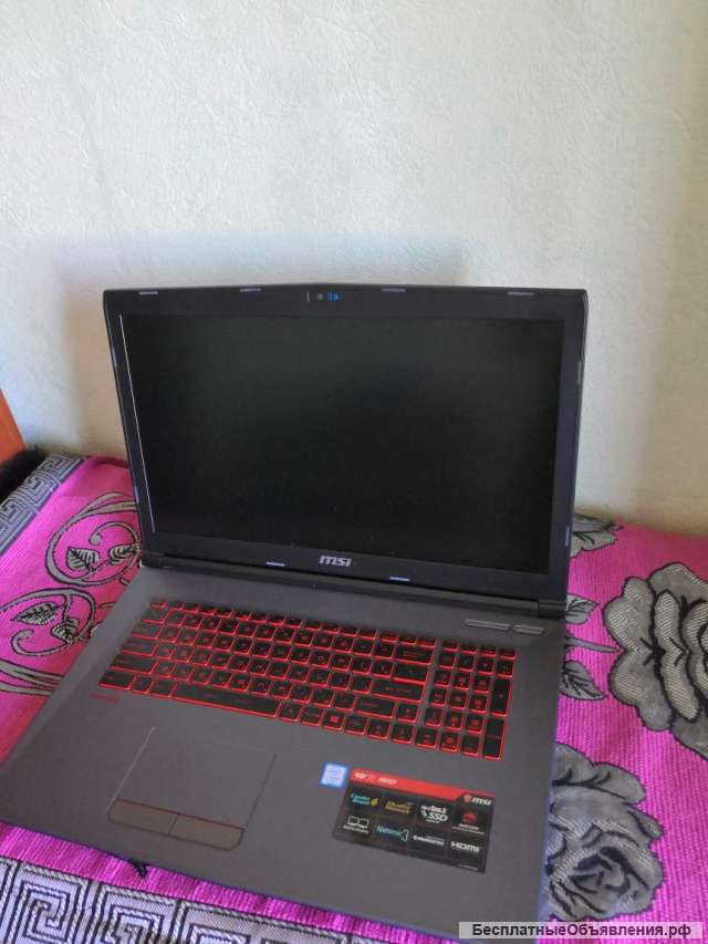 Игровой ноутбук MSI GV72 8RD