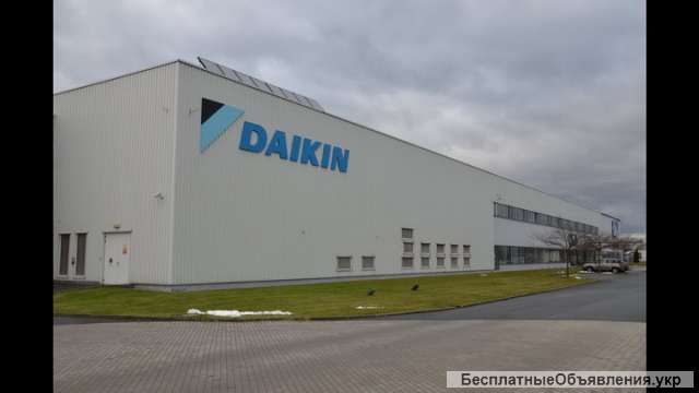 Работа в Чехии. Работа на Производствах Daikin, Panasonic. Харьков офис