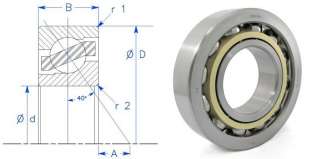 Подшипник SKF 7320BEP