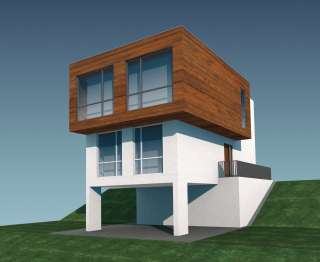 Дом, расположен в 200 метрах от федеральной трассы