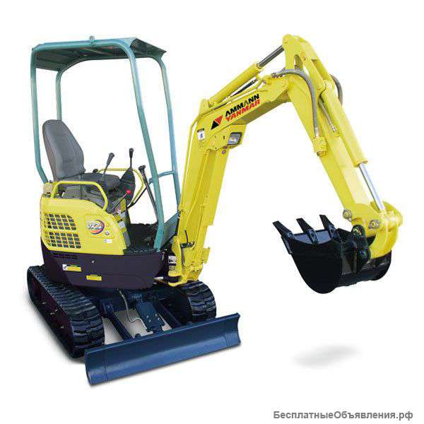 Услуги мини-эксковатора