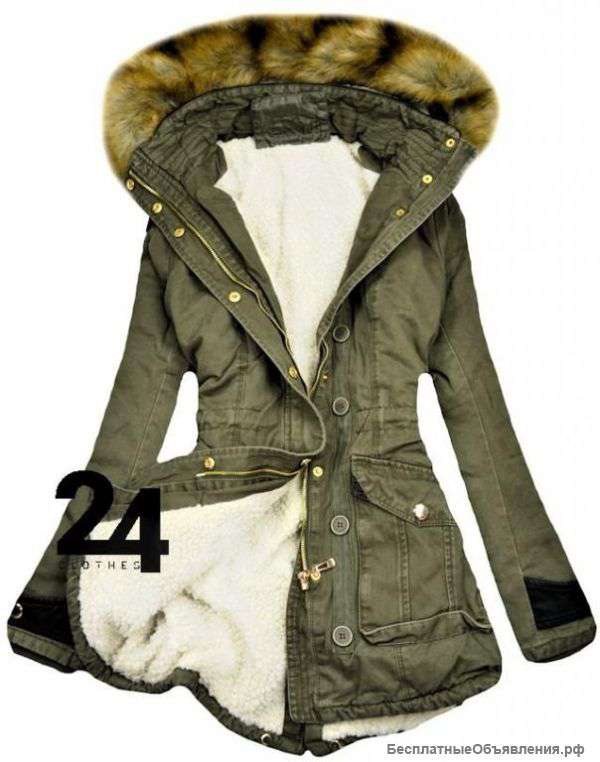 Куртка Парка Женская Зимняя Фото
