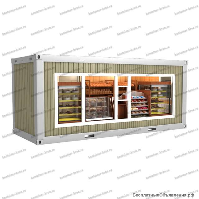 Металлический киоск в Москве