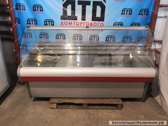 Холодильная витрина Полюс б/у 197 см
