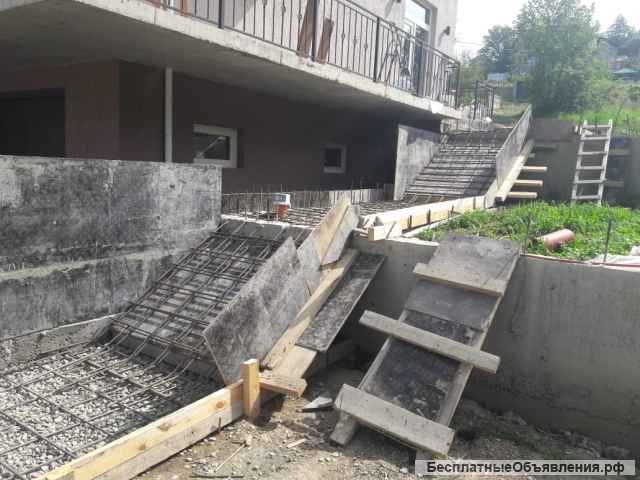 Бетонные (монолитные) лестницы