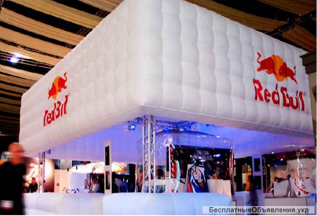 Надувные конструкции для оформления выставок