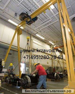 Цеховой козловой кран