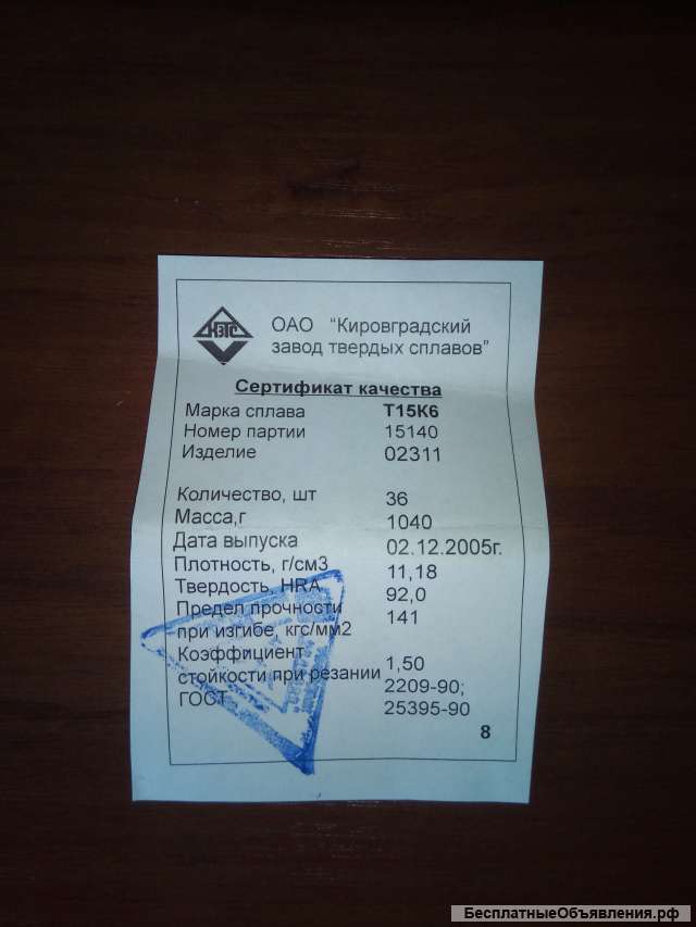 Твердосплавы